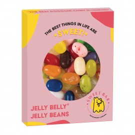 Window Box w/ Candy Confections - Jelly Belly Jelly Beans with Logo