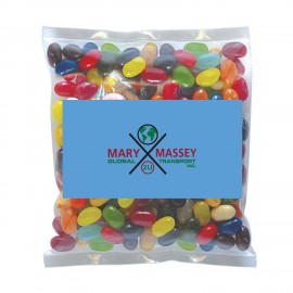 Logo Branded BC1 Magnet w/Sm Bag of Jelly Belly Candy