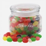 Custom Printed Jar w/Jelly Beans