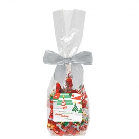Promotional Elegant Mug Stuffers - Chocolate Santas  Promotional Elegant Mug Stuffers - Chocolate Santas