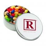 Personalized Large Round Tin - Jelly Belly Beans