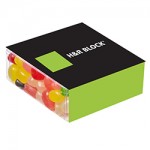 Large Snack Box - Jelly Beans (Assorted) Custom Imprinted