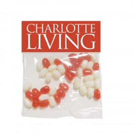 Large Header Bags Gourmet Jelly Beans Custom Printed  Large Header Bags Gourmet Jelly Beans Custom Printed