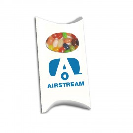 Pillow Box- Gourmet Jelly Beans Custom Printed  Pillow Box- Gourmet Jelly Beans Custom Printed