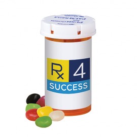 Small Pill Bottle - Jelly Beans (Assorted) with Logo