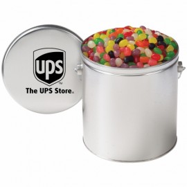 Promotional Gallon Snack Tins - Jelly Beans (Assorted)