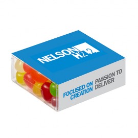 Logo Branded Small Snack Box - Jelly Beans