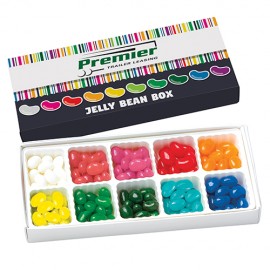 10 Way Jelly Belly Jelly Bean Box with Logo