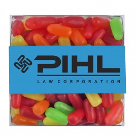 Promotional Square Acetates Jelly Beans Assorted