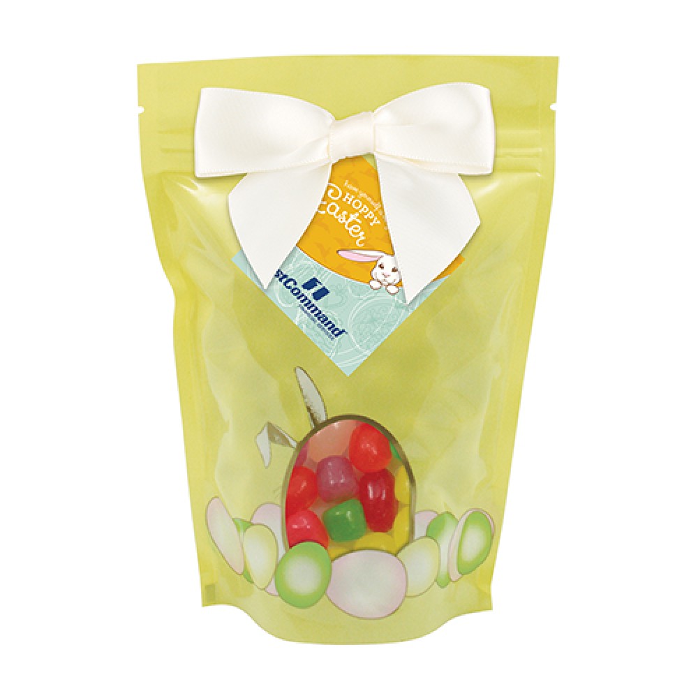 Custom Printed Bunny Bags - Assorted Jelly Beans