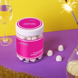 Logo Branded Jelly Belly Champagne Bubbles: Large Jar