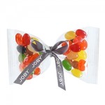 Promotional Bow Tie Snack Pack w/ Assorted Jelly Beans