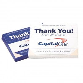 Greeting Card Box with Assorted Jelly Beans Logo Branded  Greeting Card Box with Assorted Jelly Beans Logo Branded