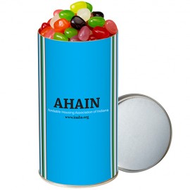 Custom Small Snack Tube - Jelly Beans (Assorted)