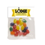 Custom Printed Large Header Bags Jelly Beans Assorted