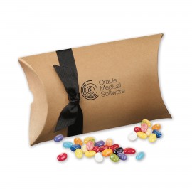 Jelly Belly Jelly Beans in Kraft Pillow Pack Box Custom Imprinted  Jelly Belly Jelly Beans in Kraft Pillow Pack Box Custom Imprinted