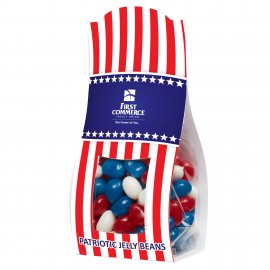 Custom Democratic Desk Drop with Patriotic Jelly Belly Jelly Beans  Custom Democratic Desk Drop with Patriotic Jelly Belly Jelly Beans