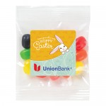 Logo Branded Spring Snack bags - Jelly Beans (1 Oz.)