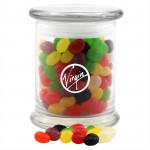 Custom Printed Jar w/Jelly Beans