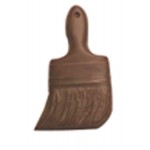 0.96 Oz. Large Chocolate Paint Brush Custom Imprinted