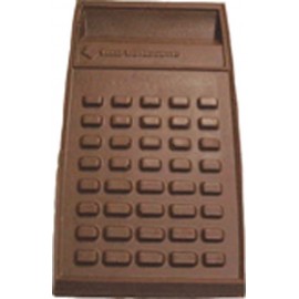 5.92 Oz. X Large Chocolate Calculator Logo Branded  5.92 Oz. X Large Chocolate Calculator Logo Branded