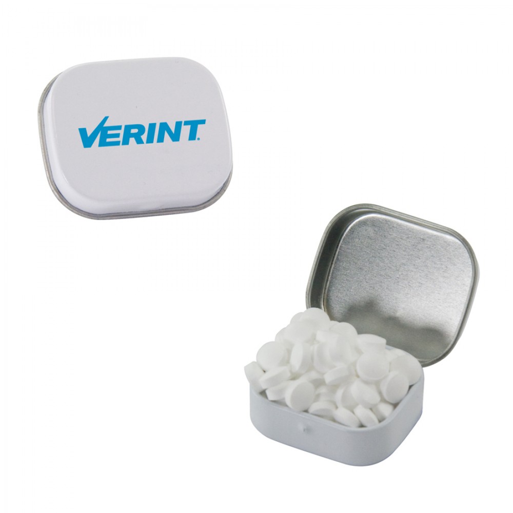 Custom Imprinted Mini Mint Tin w/ Signature Peppermints Custom Imprinted Mini Mint Tin w/ Signature Peppermints