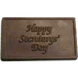 1.44 Oz. Happy Secretary's Day Chocolate Business Card Custom Printed