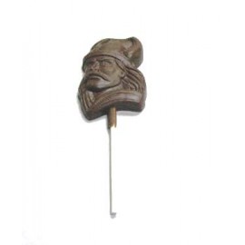 Promotional 1.44 Oz. Chocolate Viking On A Stick  Promotional 1.44 Oz. Chocolate Viking On A Stick