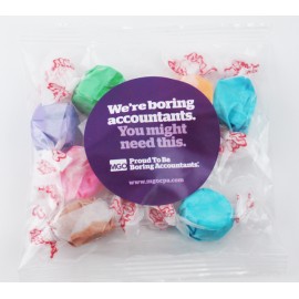 Customized 2 Oz. Handfuls of Salt Water Taffy  Customized 2 Oz. Handfuls of Salt Water Taffy