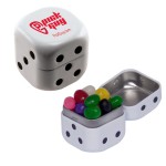 Dice Mint Tin Logo Branded