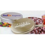 Round Candy Tin Logo Branded