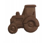 0.88 Oz. Chocolate Tractor Custom Imprinted