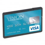 Plastic Mint Card Flat Custom Imprinted