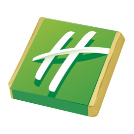 Mint Chocolate Square (0.1 Oz.) Custom Printed