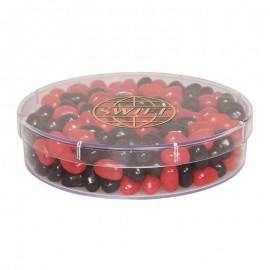 Promotional Large Round Show Piece - Corporate Color Jelly Beans, Corporate Color Chocolates, Cashews  Promotional Large Round Show Piece - Corporate Color Jelly Beans, Corporate Color Chocolates, Cashews