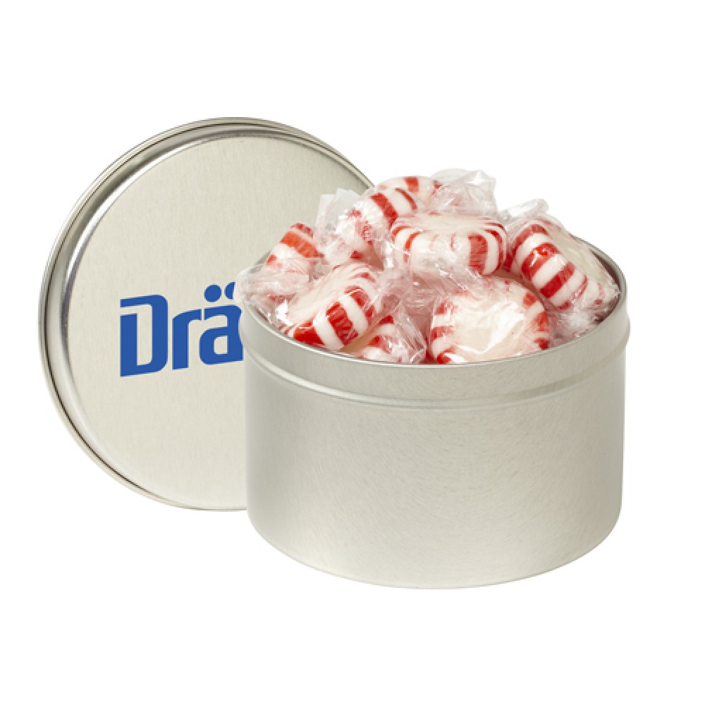 Round Tin (1/4 Quart) - Starlight Mints Logo Branded Round Tin (1/4 Quart) - Starlight Mints Logo Branded
