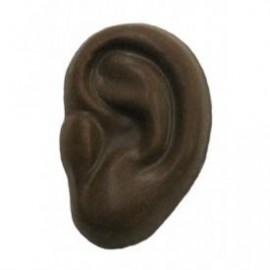 Logo Branded 0.32 Oz. Small Chocolate Ear