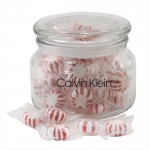 Logo Branded Jar w/Starlight Peppermints