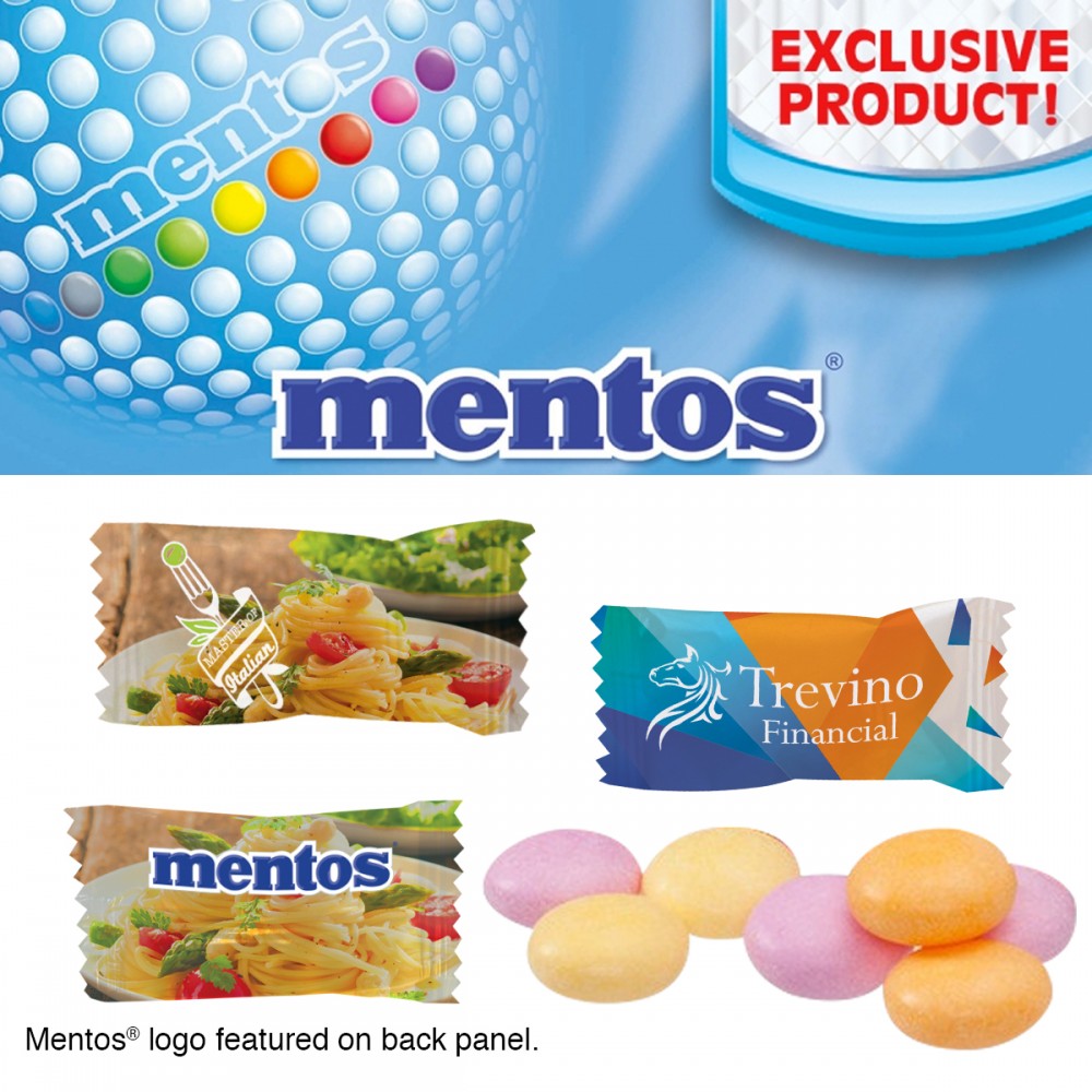 Individually Wrapped Assorted Mentos Fruit Logo Branded Individually Wrapped Assorted Mentos Fruit Logo Branded