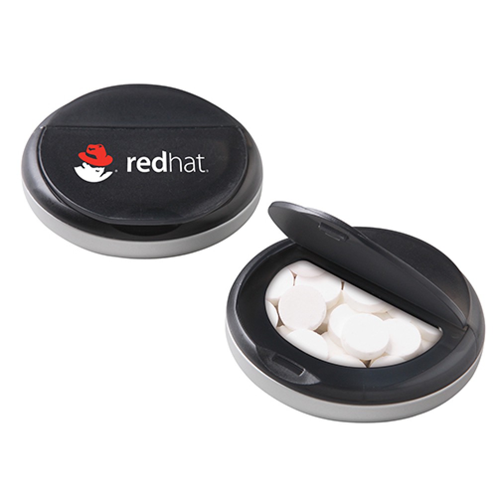 Snap Top Candy Case - Powermints Logo Branded Snap Top Candy Case - Powermints Logo Branded