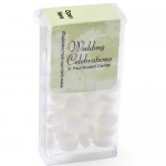 Mini Flip Top Candy Dispensers - Sugar Free peppermint Mini Mints Logo Branded