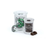 Large Glass Jar Logo Branded