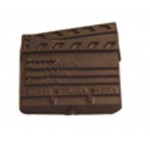 1.44 Oz. Chocolate Clapboard Logo Branded