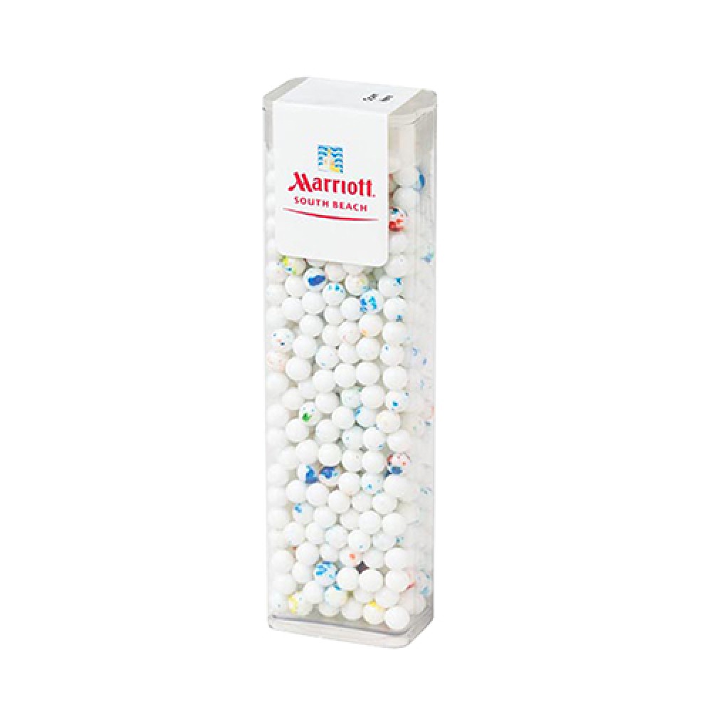 Large Flip Top Candy Dispensers - Mini Jawbreakers with Logo Large Flip Top Candy Dispensers - Mini Jawbreakers with Logo