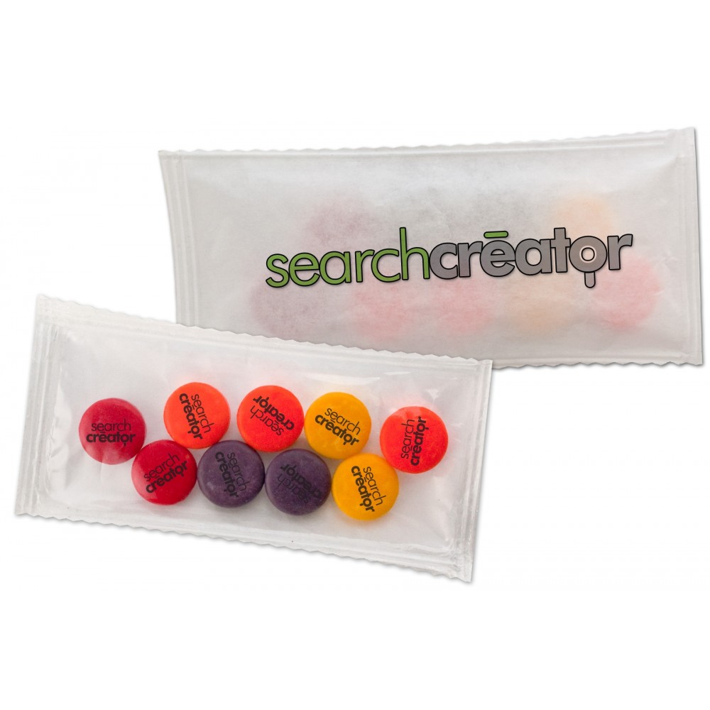 Custom Imprinted 1/2 Oz. 4 Color Bag of Printed Candy w/M-Fill Custom Imprinted 1/2 Oz. 4 Color Bag of Printed Candy w/M-Fill