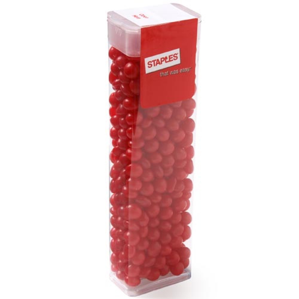 Logo Branded Large Flip Top Candy Dispensers - Red Hots Logo Branded Large Flip Top Candy Dispensers - Red Hots