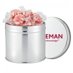 Custom Imprinted Round Tin (1/2 Quart) - Starlight Mints