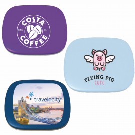 Custom Printed Stock Color Hinged Mint Tin