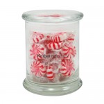 Status Glass Jar - Starlight Mints (12.5 Oz.) Logo Branded