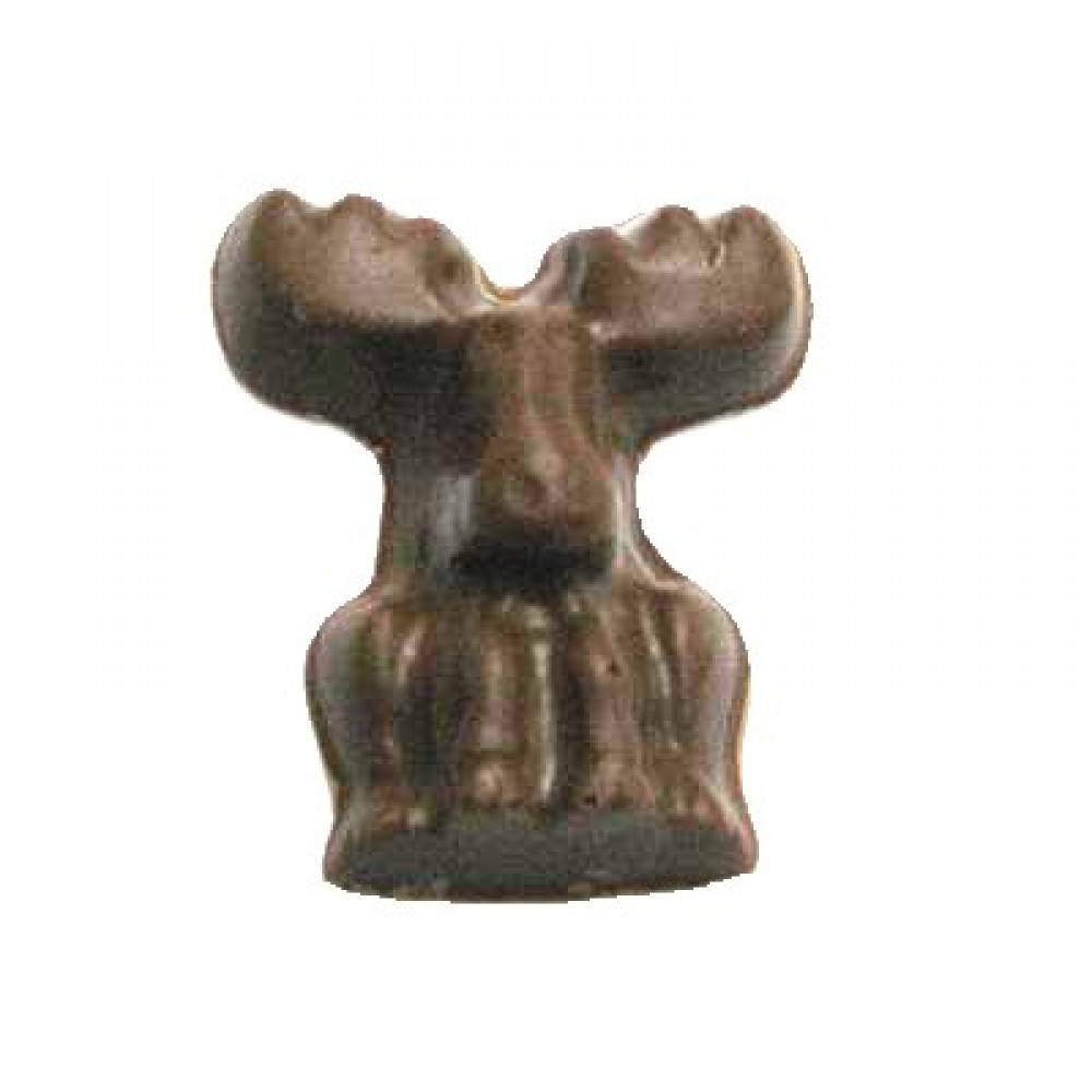 Logo Branded 0.32 Oz. Chocolate Moose - Mini Logo Branded 0.32 Oz. Chocolate Moose - Mini